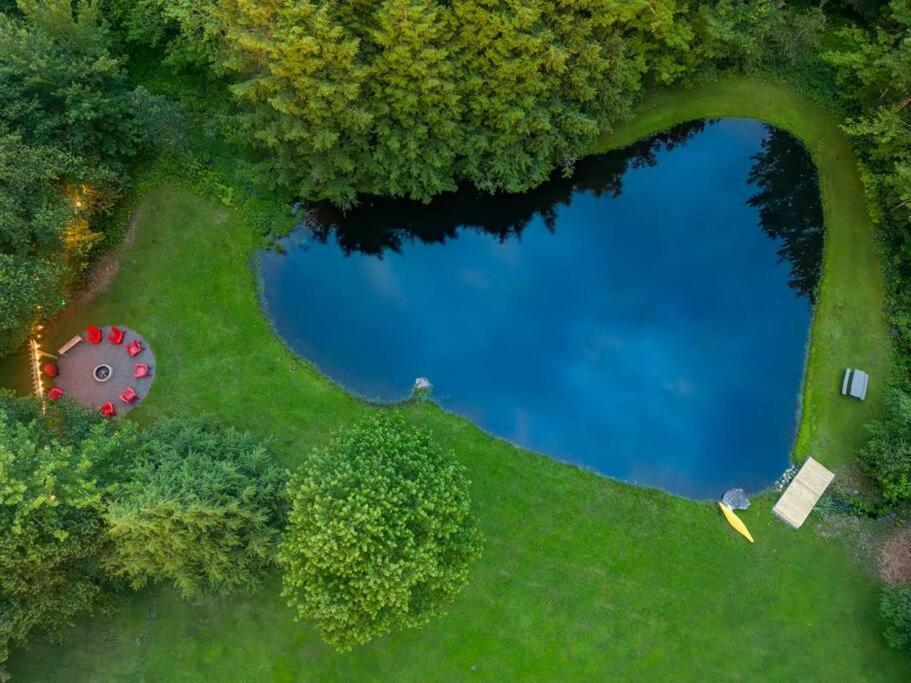 Mountain Blue Vista - Luxury Retreat Near Ski Resorts With Pond, Firepit And Hot Tub 温德汉姆 外观 照片