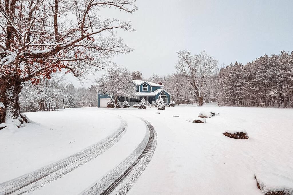 Mountain Blue Vista - Luxury Retreat Near Ski Resorts With Pond, Firepit And Hot Tub 温德汉姆 外观 照片
