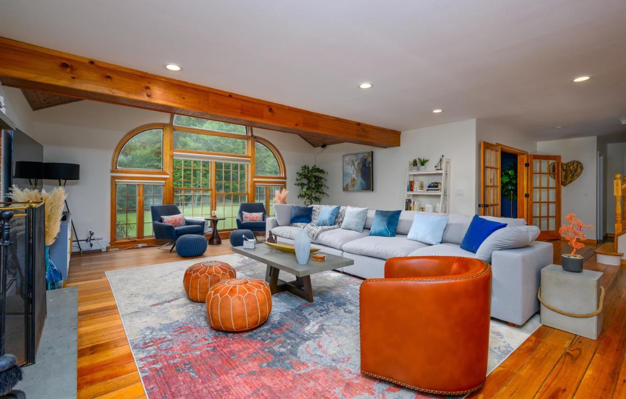 Mountain Blue Vista - Luxury Retreat Near Ski Resorts With Pond, Firepit And Hot Tub 温德汉姆 外观 照片