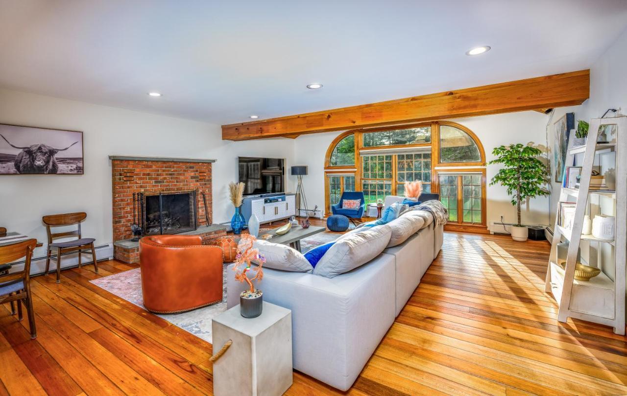 Mountain Blue Vista - Luxury Retreat Near Ski Resorts With Pond, Firepit And Hot Tub 温德汉姆 外观 照片