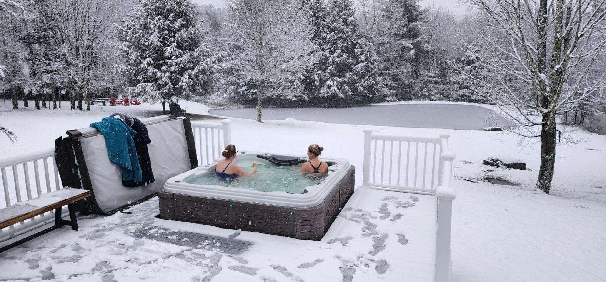 Mountain Blue Vista - Luxury Retreat Near Ski Resorts With Pond, Firepit And Hot Tub 温德汉姆 外观 照片